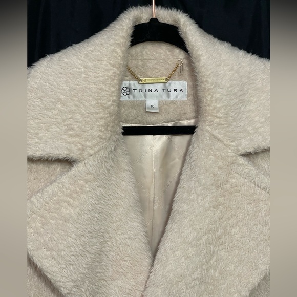 Trina Turk Wool and Alpaca Coat - Picture 2 of 6